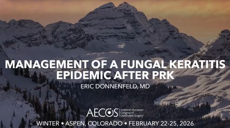 Management of a Fungal Keratitis Epidemic after PRK