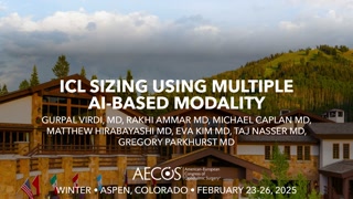 ICL Sizing Using Multiple AI-Based Modality