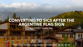 Converting to SICS After the Argentine Flag Sign